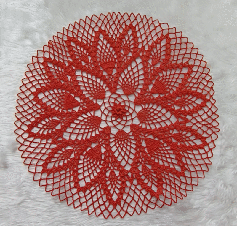 Pineapple doily